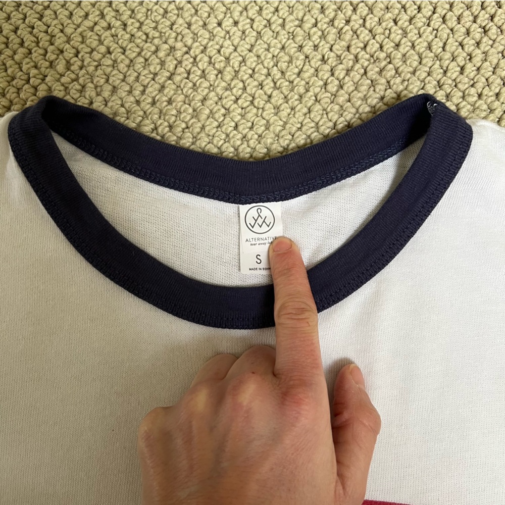 Let’s Rip Ringer Tee - Picture 7 of 7